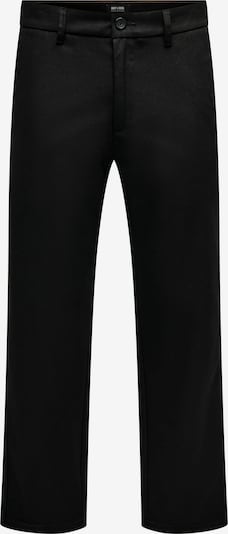 Only & Sons Chinohousut 'Edge' koossa 28/32 värissä musta, Tuotenäkymä
