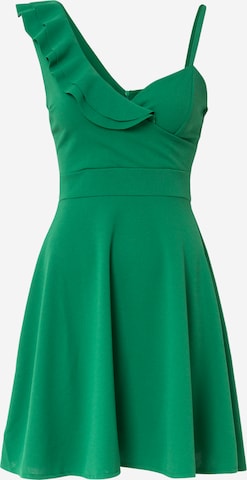 WAL G. Koktejl obleka 'JOLENE' | zelena barva: sprednja stran