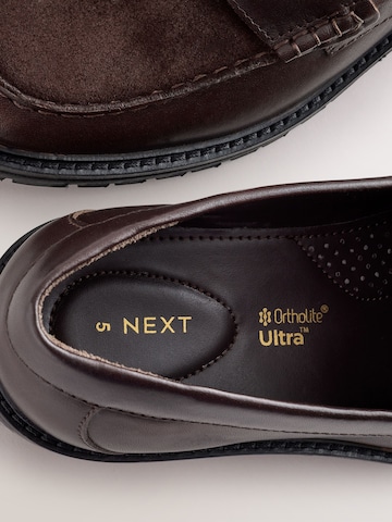 Next Lage schoen in Bruin