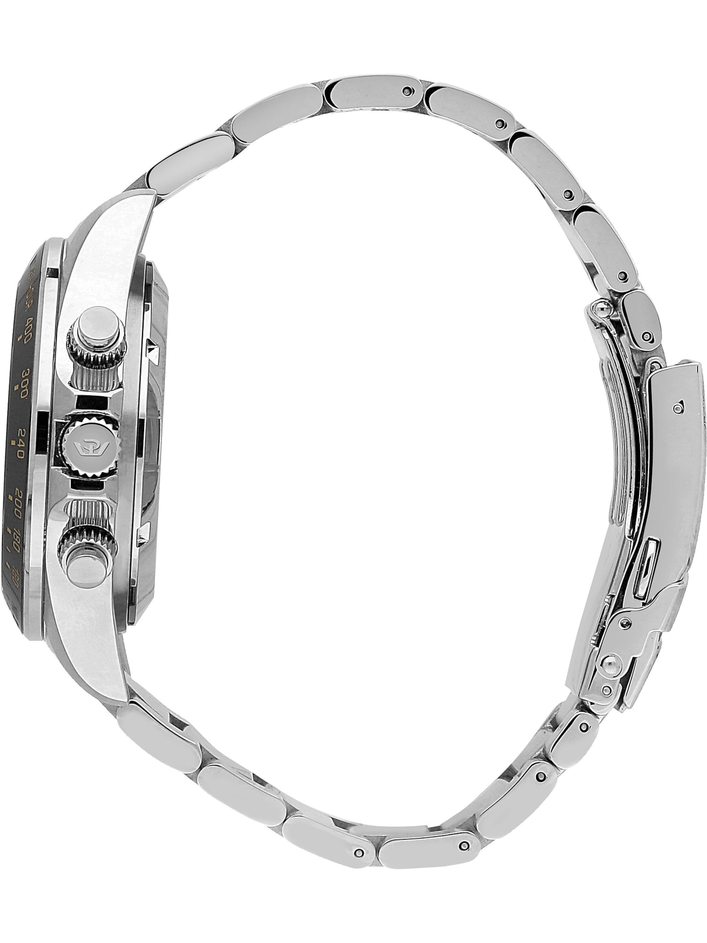 Philip Watch Analoguhr Set in Silber