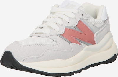new balance Platform trainers '57/40' in Light grey / Dusky pink / White, Item view