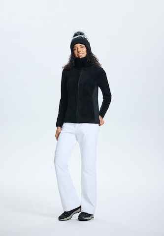 ICEPEAK Fleece Jacket in Black: front