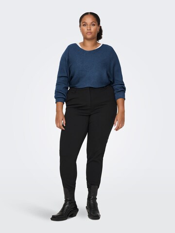 ONLY Carmakoma Sweater 'Adaline' in Blue