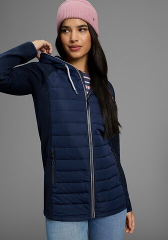 POLARINO Fleece Jacket in Blue