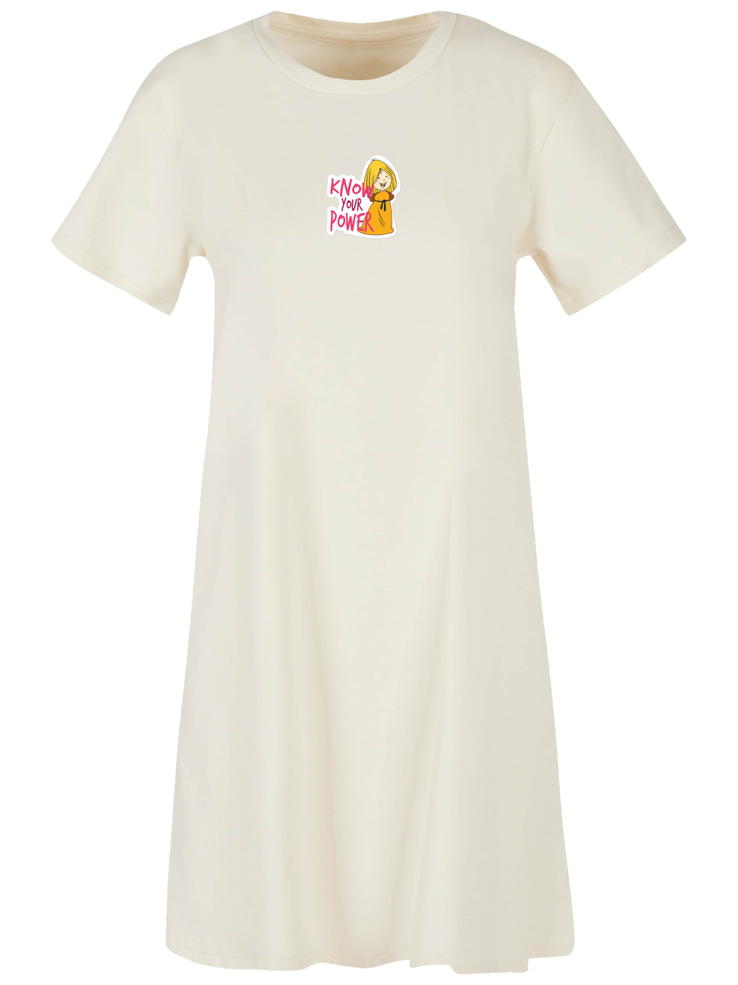 F4NT4STIC Dress 'Wickie Know Your Power Heroes of Childhood' in Sand / Mixed colours, Item view