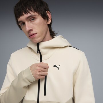 PUMA Sportsweatjacke 'Pumatech' in Weiß