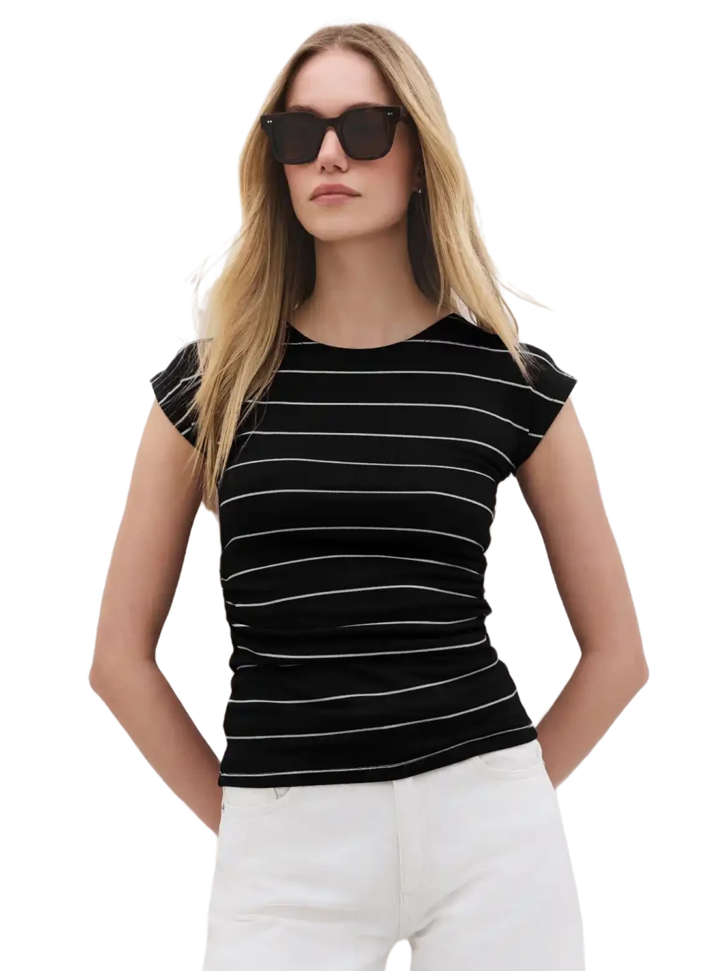 T-shirt No Matter What en noir : devant