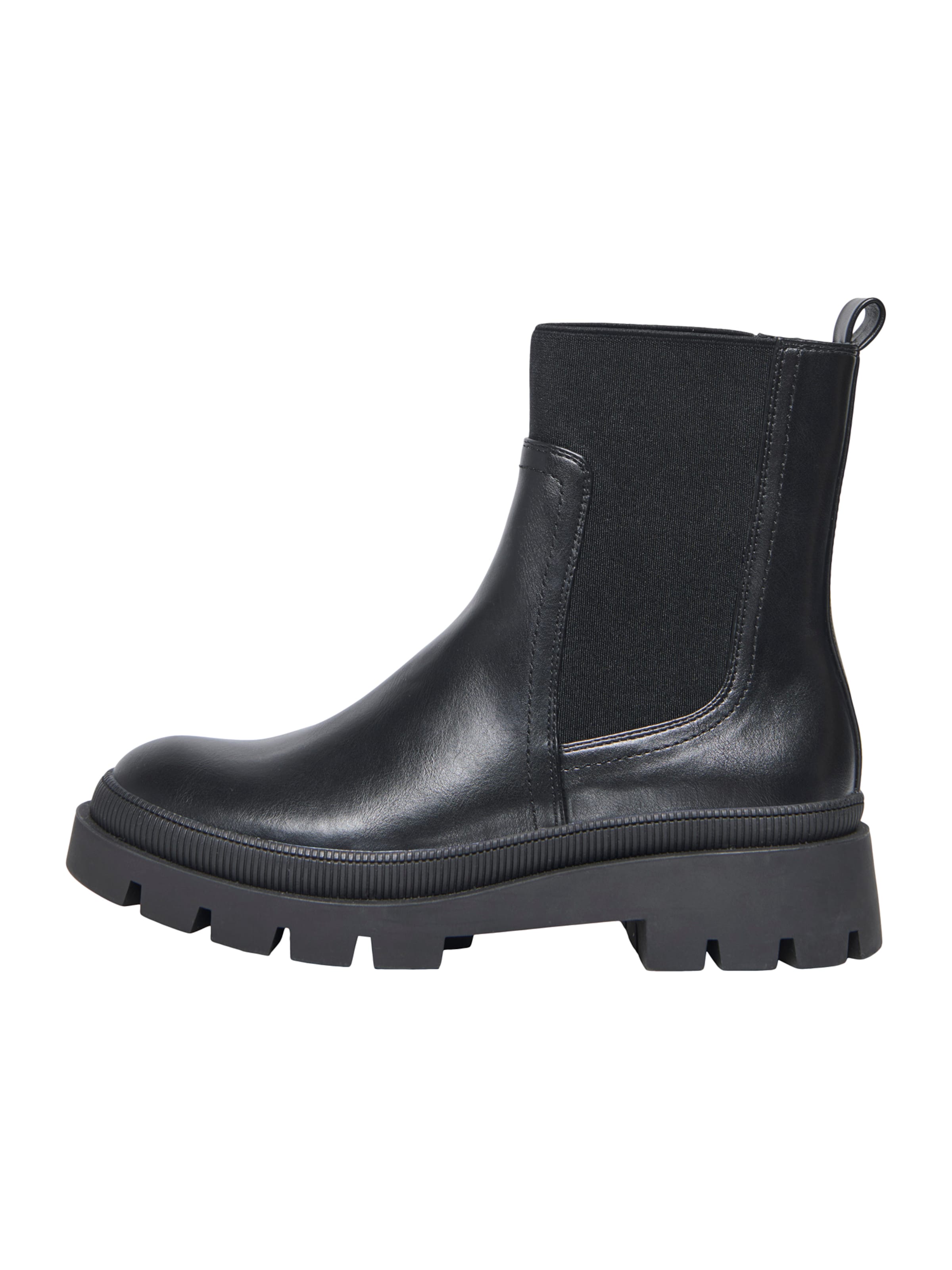 JDY - Botas Chelsea 'JDYANNA' en negro: frente