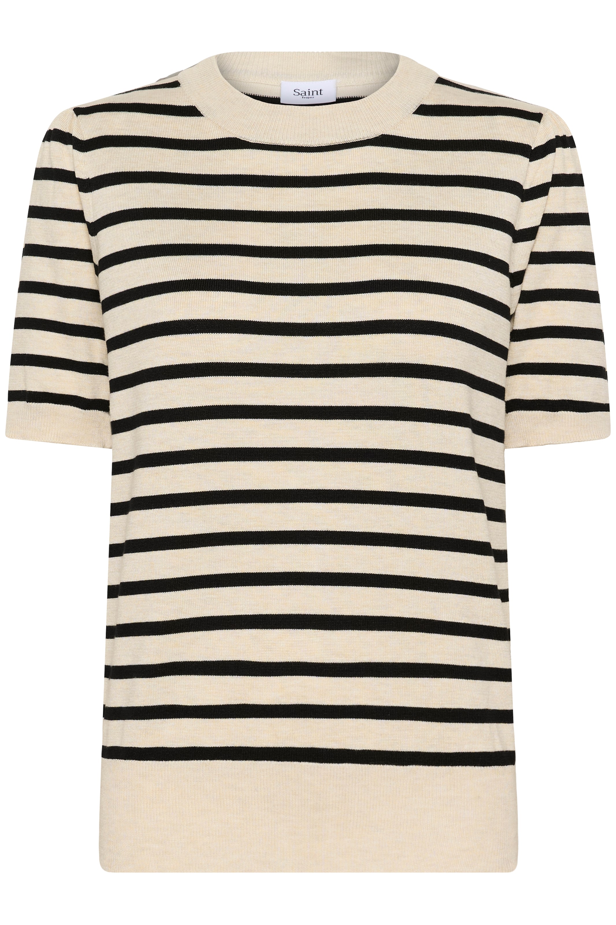 SAINT TROPEZ Pullover 'MilaSZ' in Beige: Vorderseite