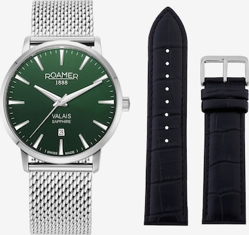 Montre à affichage analogique Roamer en vert : devant