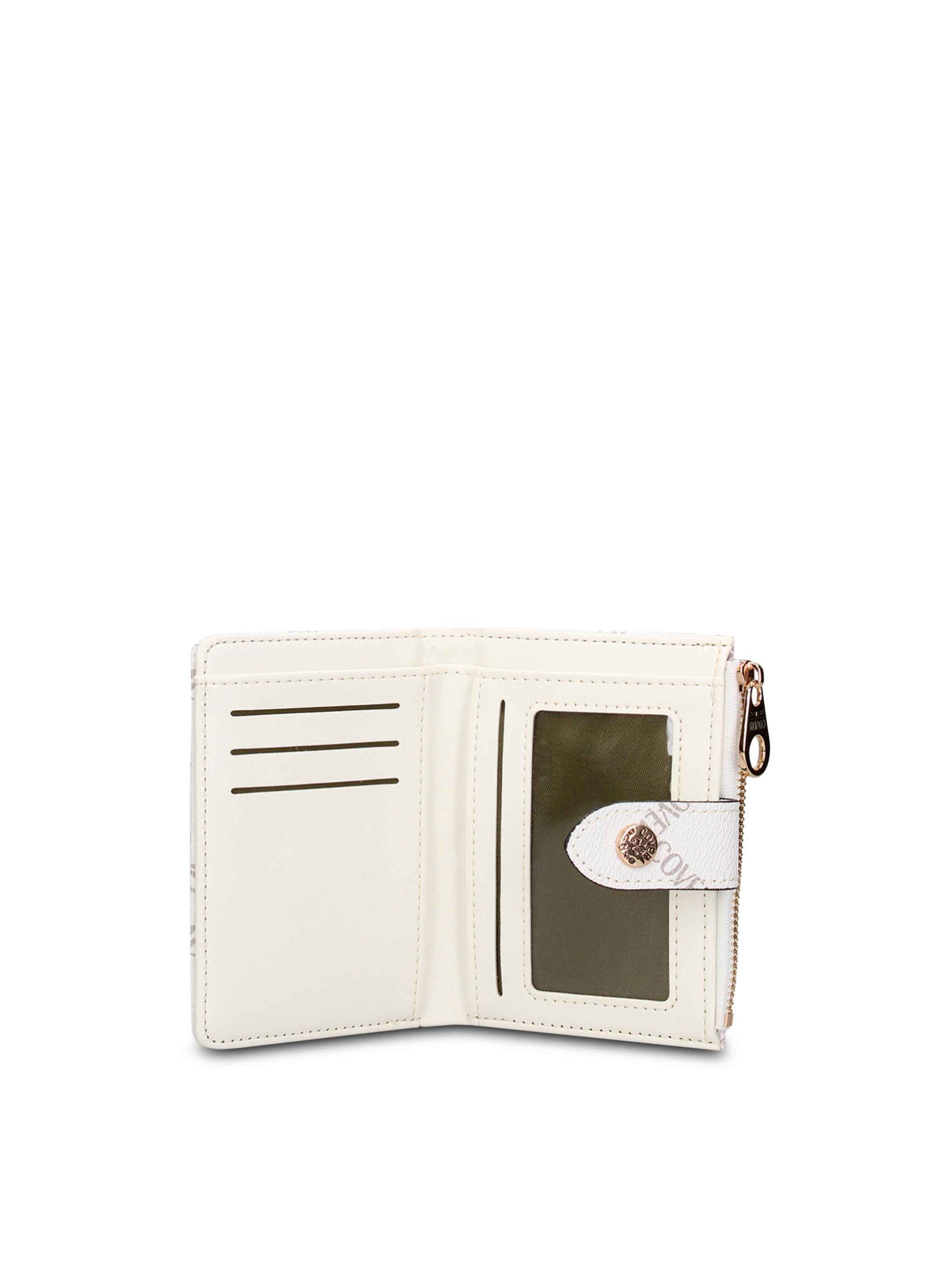 Portamonete 'Portafoglio donna Coveri Collection con bottone - Compatto e elegante' di Coveri Collection in bianco