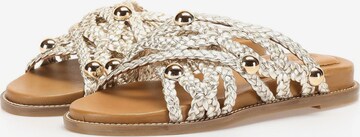 INUOVO Mules in Gold