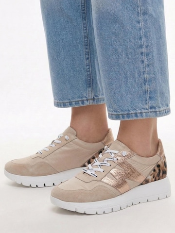 Wonders Sneaker low 'A-24100-BEIG-RAME'‌‌‌‌‌‌‌‌‌ in Beige