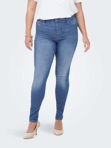 ONLY Carmakoma Skinny Jeans in Blau: predná strana