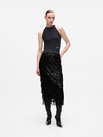 Karl Lagerfeld - Saia em preto