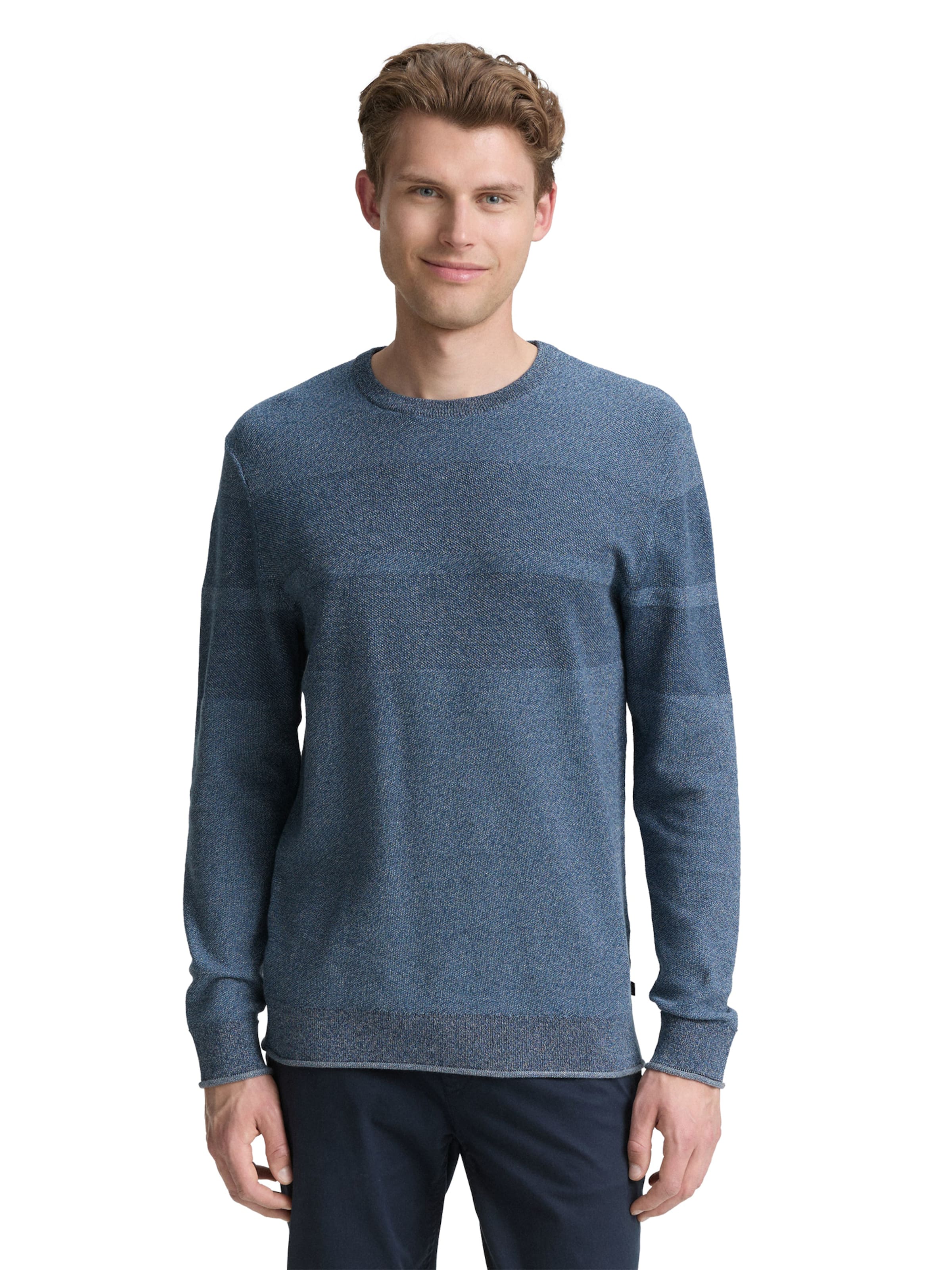 TOM TAILOR - Jersey en azul: frente