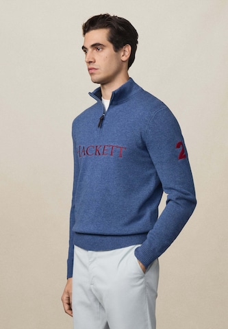 Hackett London Pullover 'Heritage NO.2 ' in Blau