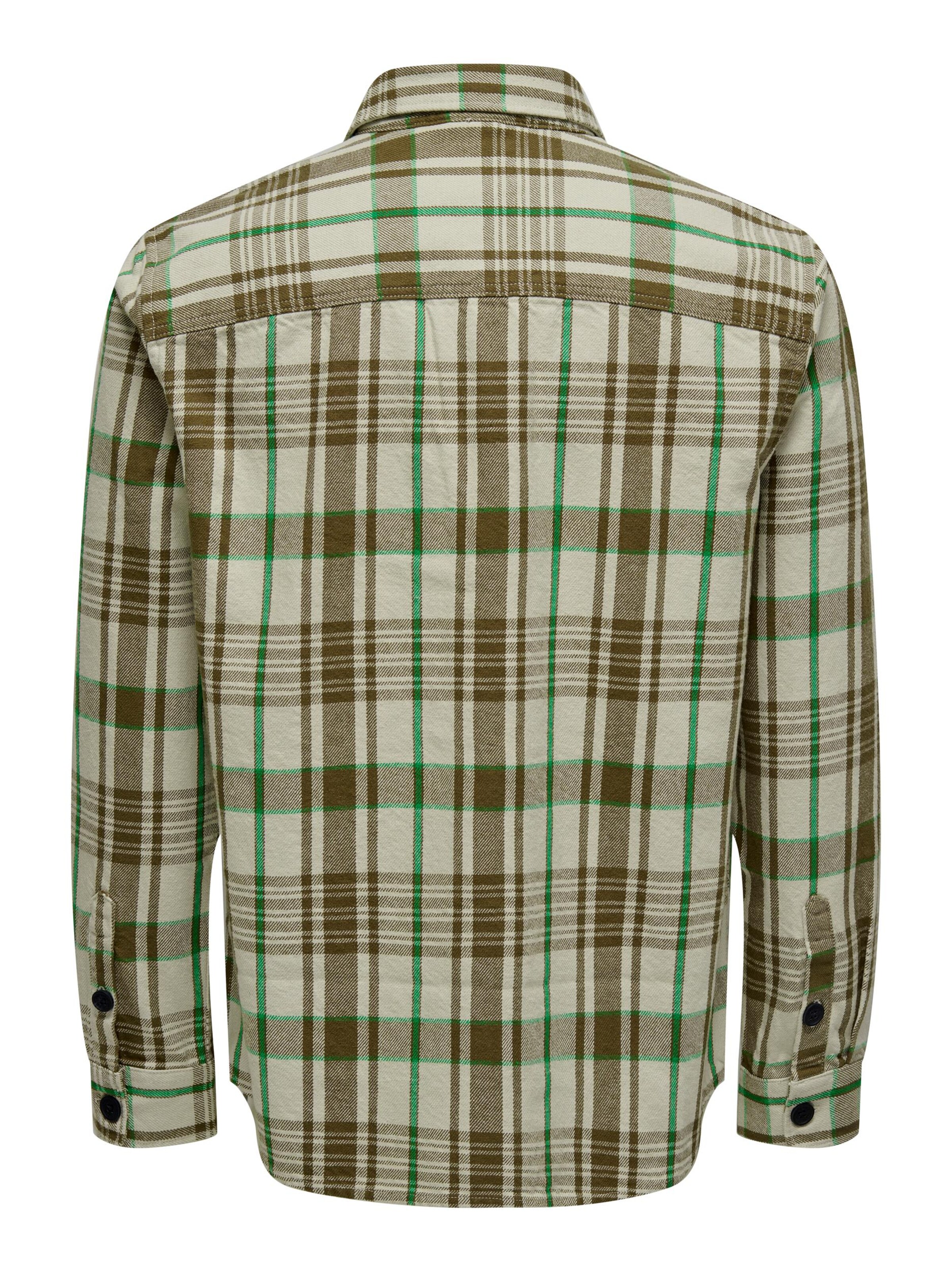 Regular fit Camicia di Only & Sons in beige