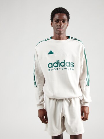 ADIDAS SPORTSWEAR Спортивный свитшот 'TIRO' в Бежевый: спереди