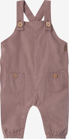 NAME IT Dungarees in Brown: front
