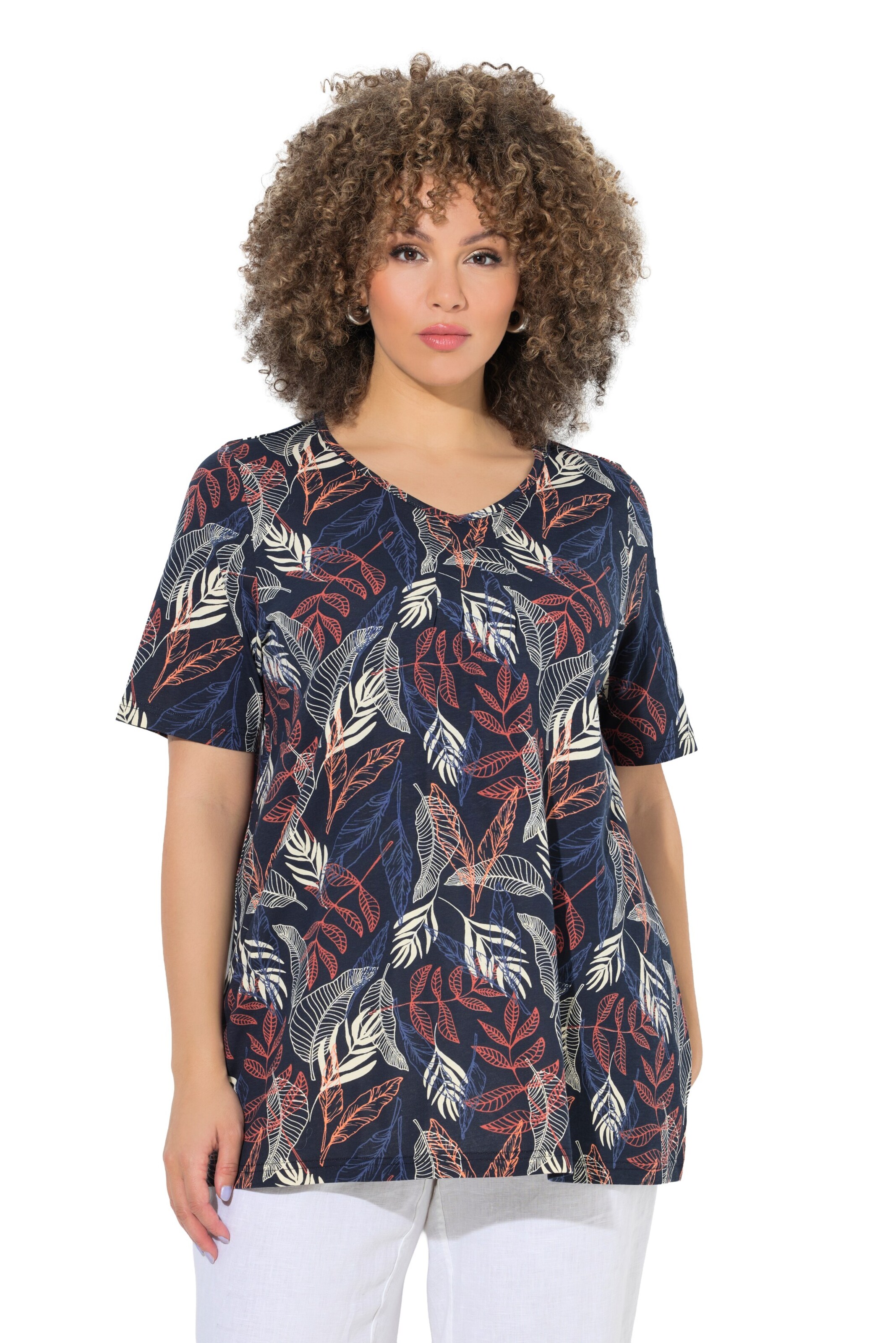 Ulla Popken Shirt in Blue: front