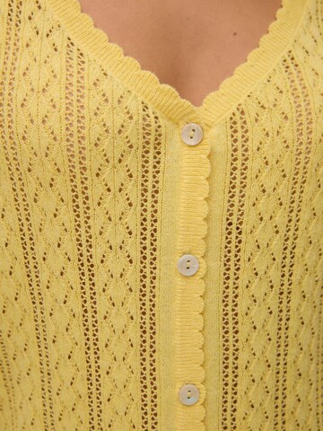 VERO MODA Stricktop 'VMLux' in Gelb