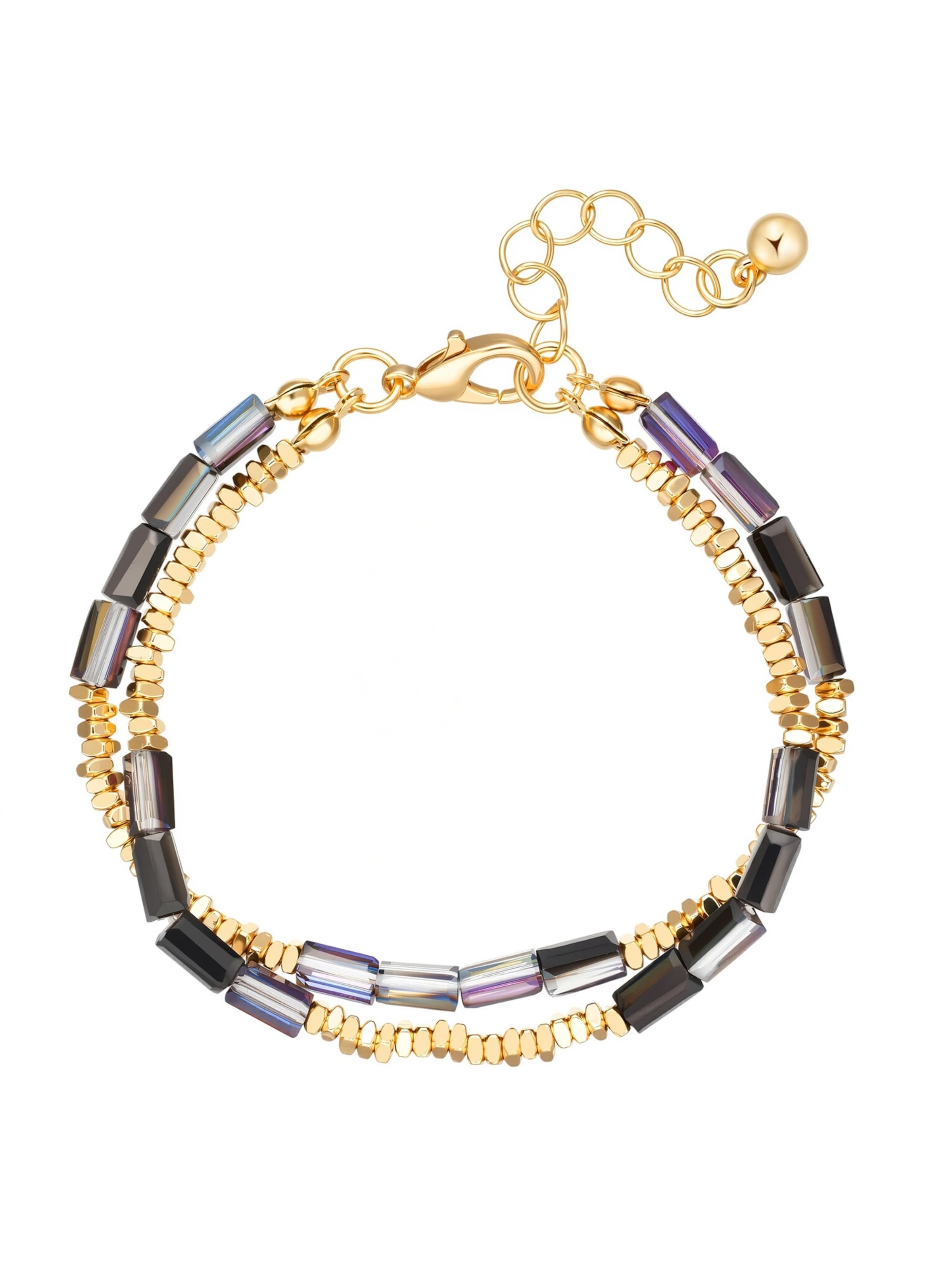 Lulu & Jane - Pulsera en oro: frente
