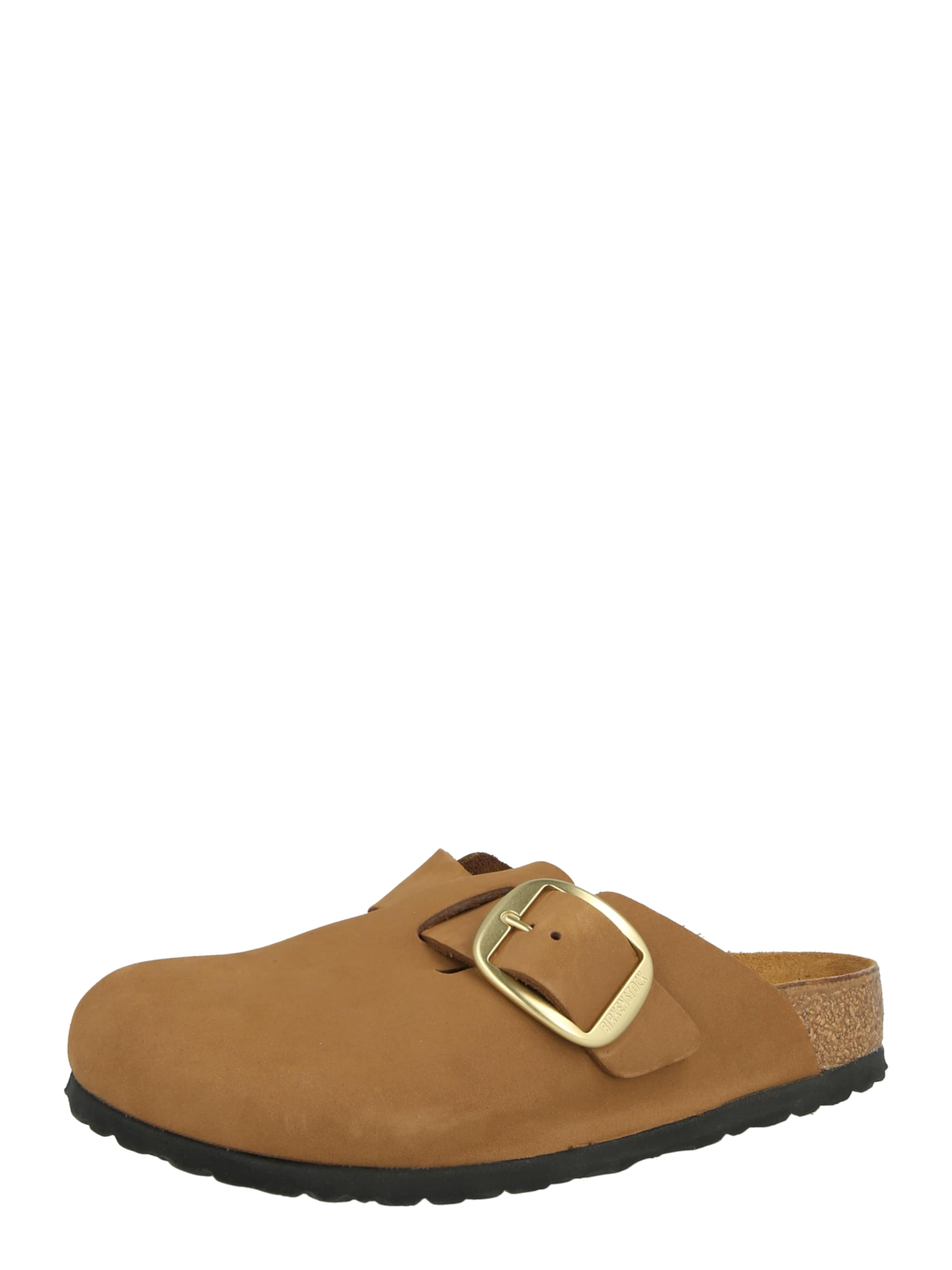 BIRKENSTOCK Clogs 'Boston' in Braun: Vorderseite