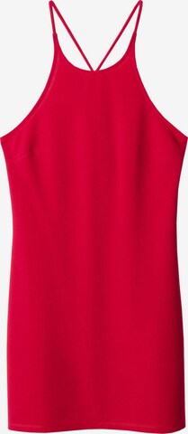 MANGO Obleka 'SPRIA' | rdeča barva: sprednja stran