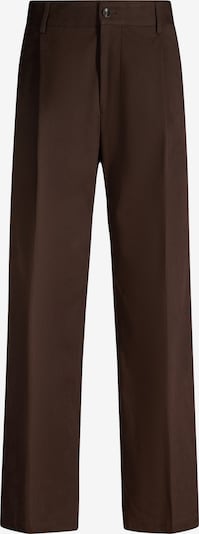 STRELLSON Pantalon à plis en 52 en chocolat, Vue avec produit