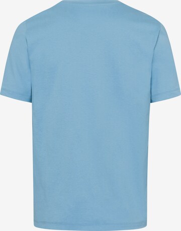 Hanro Shirt ' Living Shirts ' in Blauw
