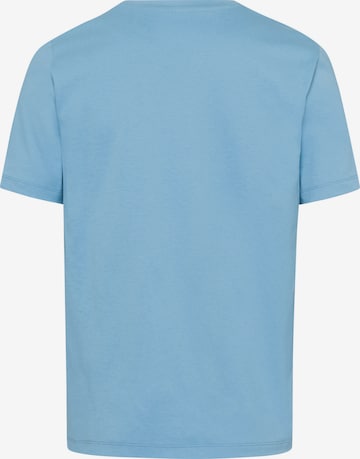 Hanro Shirt ' Living Shirts ' in Blue