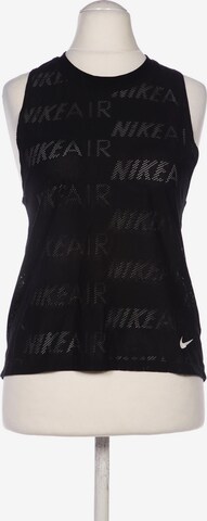 NIKE Top & Shirt in S in Black: front