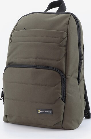 National Geographic Backpack 'Pro' in Brown: front