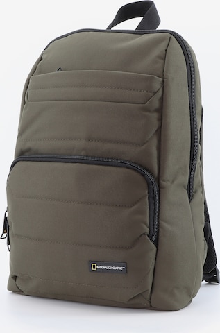 National Geographic Backpack 'Pro' in Brown: front