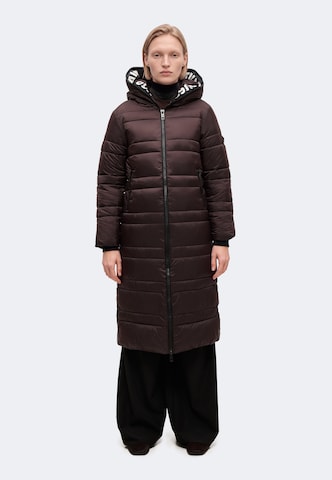 19V69 ITALIA Winter coat 'Giuseppina' in Brown: front
