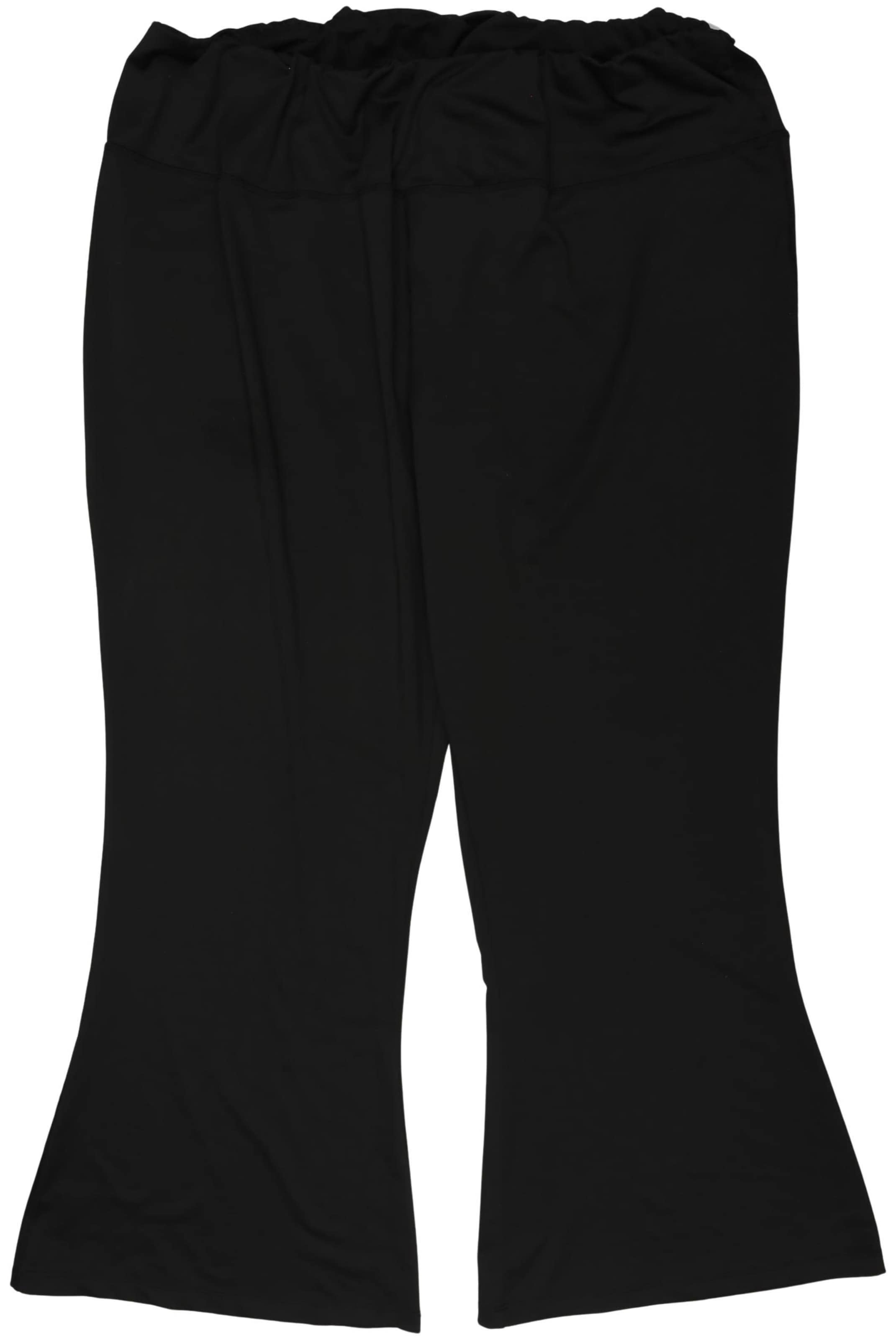 Ulla Popken Stoffhose 9XL in Schwarz: Vorderseite