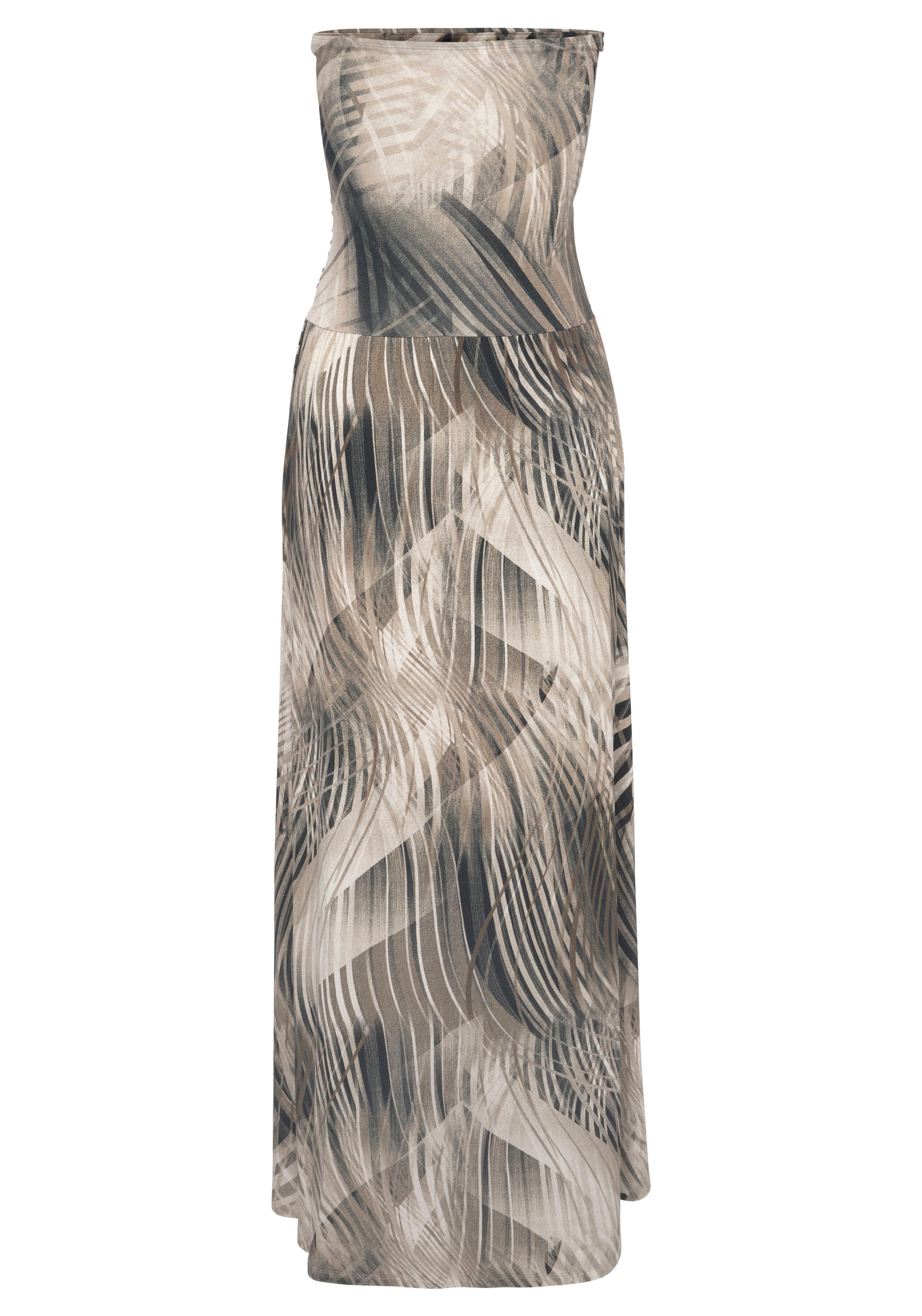 LASCANA Dress in Brown: front