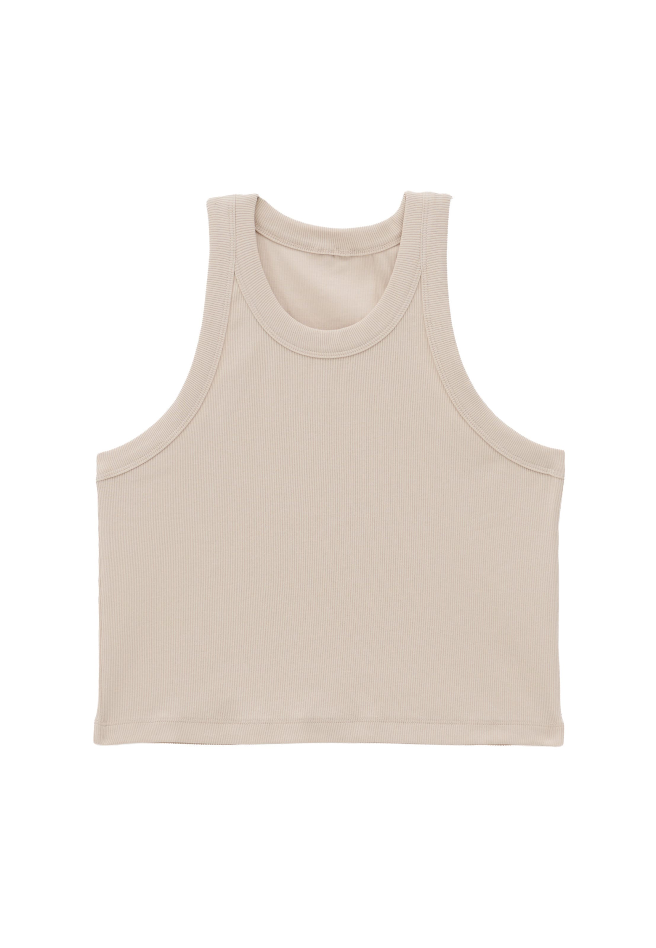 Haut de sport 'Ease' Aim'n en beige : devant
