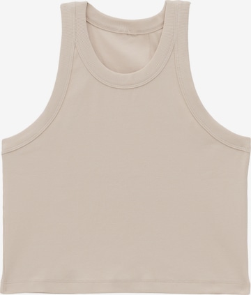 Aim'n Sporttop 'Ease' in Beige: Vorderseite