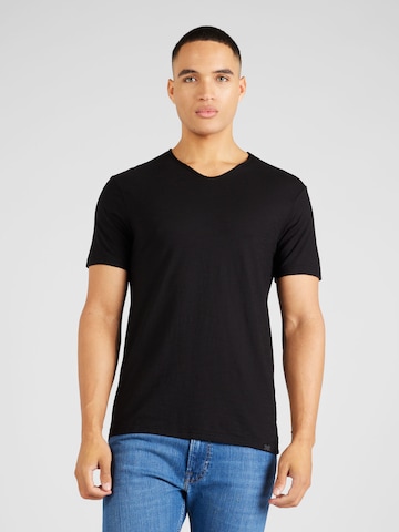 UNITED COLORS OF BENETTON Shirt in Black: front