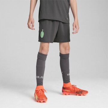 PUMA Regular Sports trousers 'AC Milan 24/25' in Grey: front