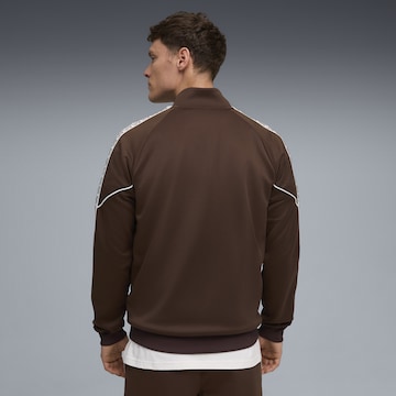 Veste de sport 'FC St. Pauli King Anthem' PUMA en marron