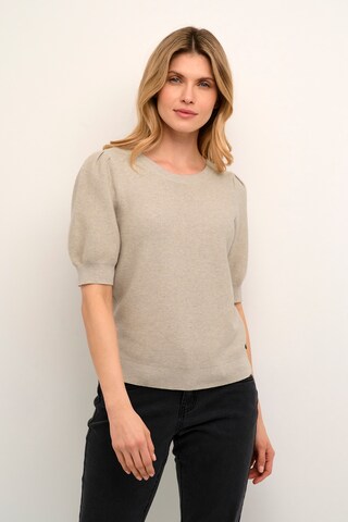 Cream Sweater 'Sillar' in Beige: front