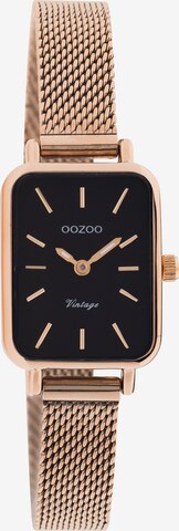 OOZOO Analog Watch in Gold: front