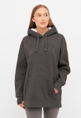 BENCH Sweatshirt in Braun: Vorderseite