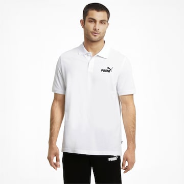 T-Shirt 'Essentials' PUMA en blanc : devant