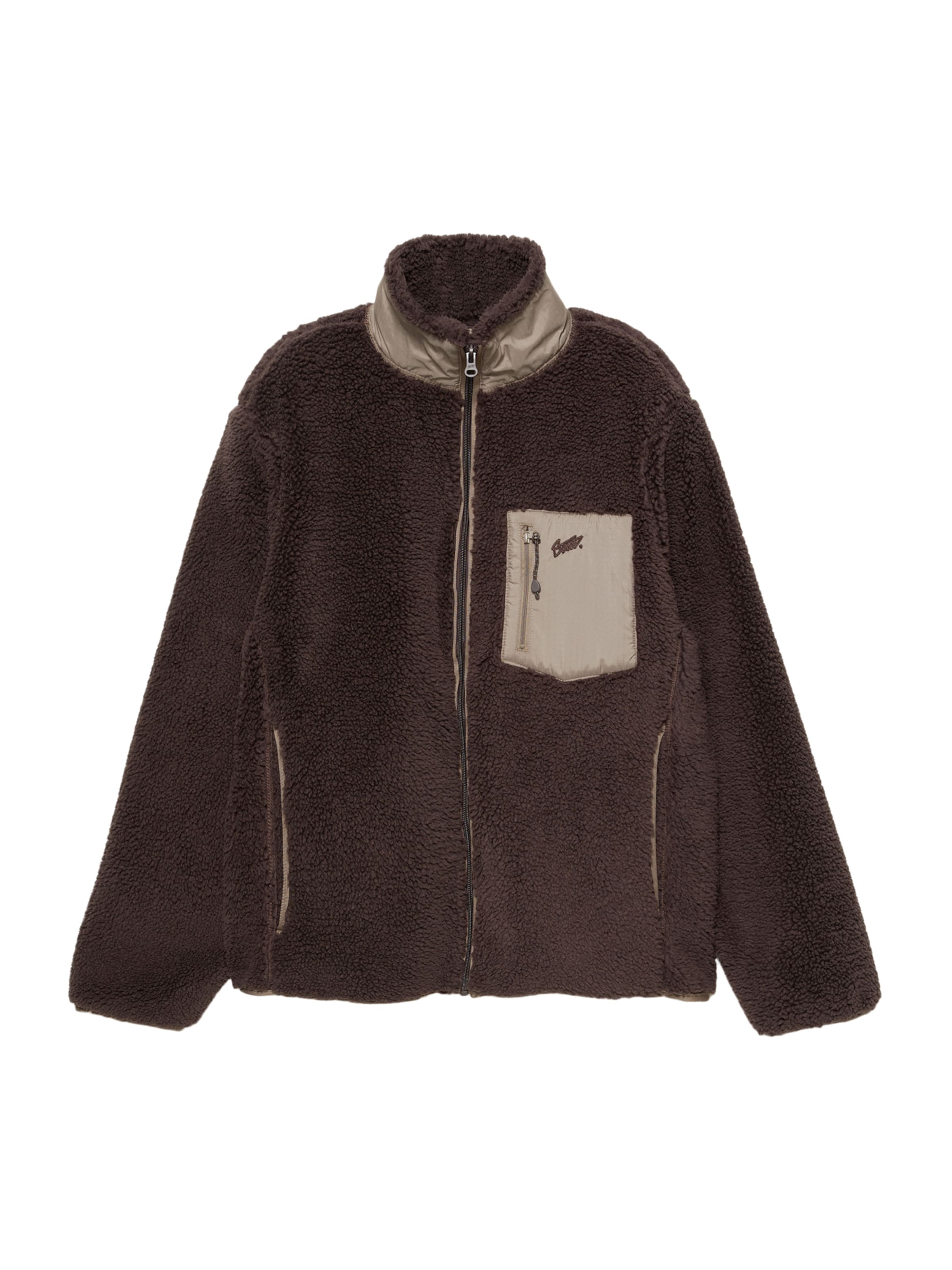 Pull&Bear Átmeneti dzseki 'STWD' - barna: elől