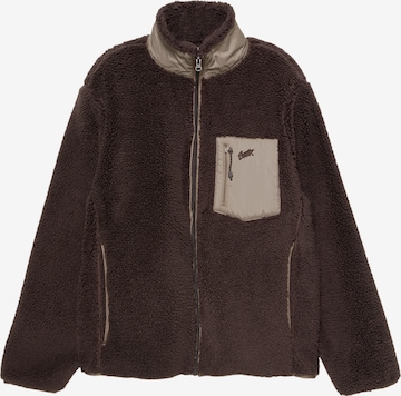 Pull&Bear Prehodna jakna 'STWD' | rjava barva: sprednja stran