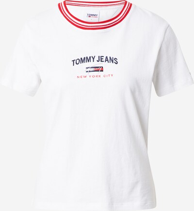 Tommy Jeans Majica u noćno plava / crvena / bijela, Pregled proizvoda